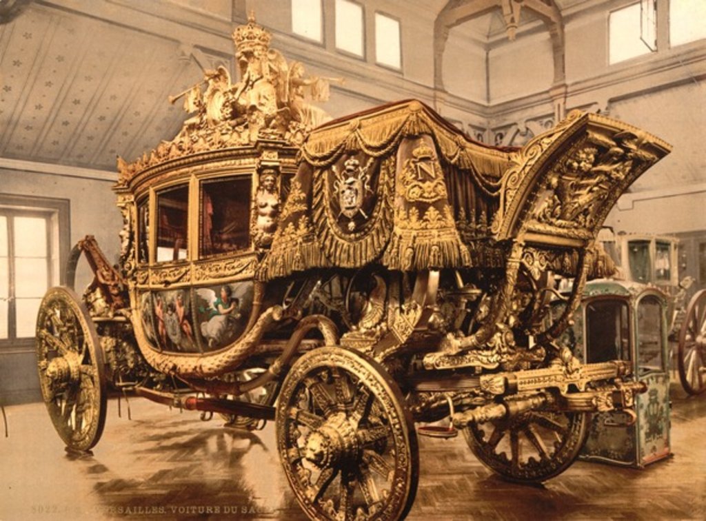 Detail of Charles X, carriage, Versailles, France, c.1890-c.1900 by Anonymous