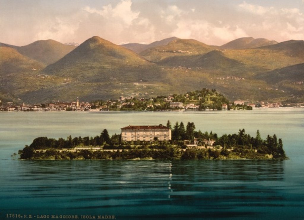 Detail of Isola Madre, Lake Maggiore, Italy, c.1890-c.1900 by Anonymous