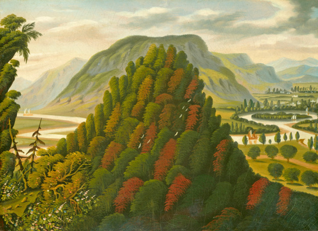 Detail of The Connecticut Valley by Thomas Chambers