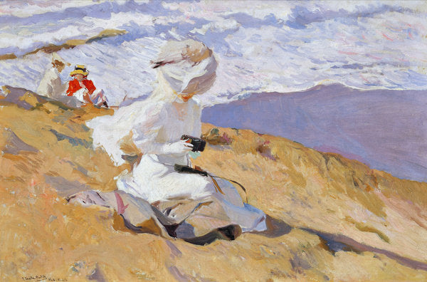 Detail of Capturing the Moment, 1906 by Joaquin Sorolla y Bastida