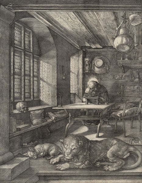 Detail of St. Jerome in his Study, 1514 by Albrecht Dürer or Duerer