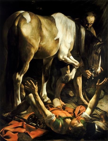 Detail of The Conversion of St. Paul, 1601 by Michelangelo Merisi da Caravaggio