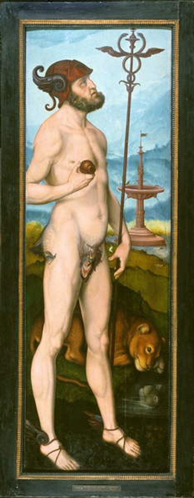 Detail of Mercury by Hans Baldung Grien