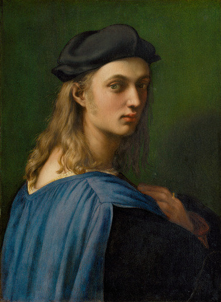 Detail of Bindo Altoviti, c.1515 by Raphael