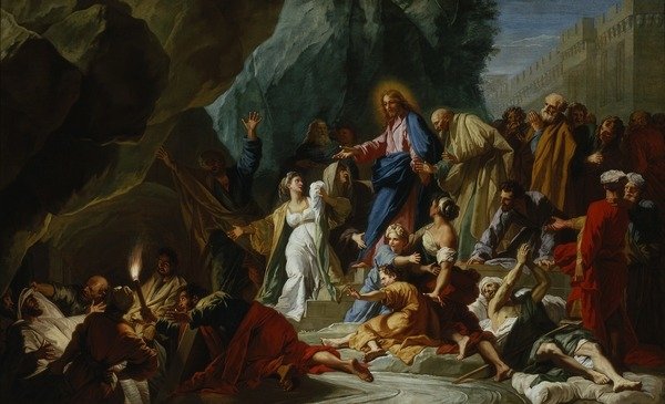 Detail of The Raising of Lazarus, c.1711 by Jean-Baptiste Jouvenet