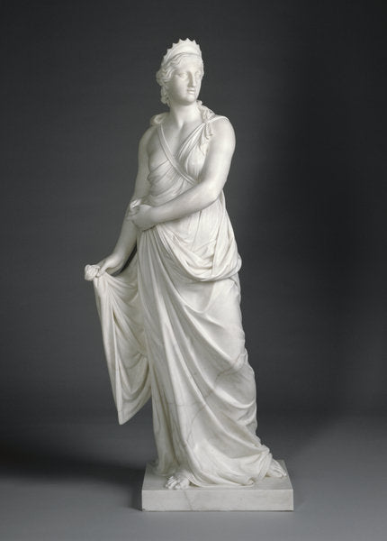 Detail of Juno, 1776 by Joseph Nollekens