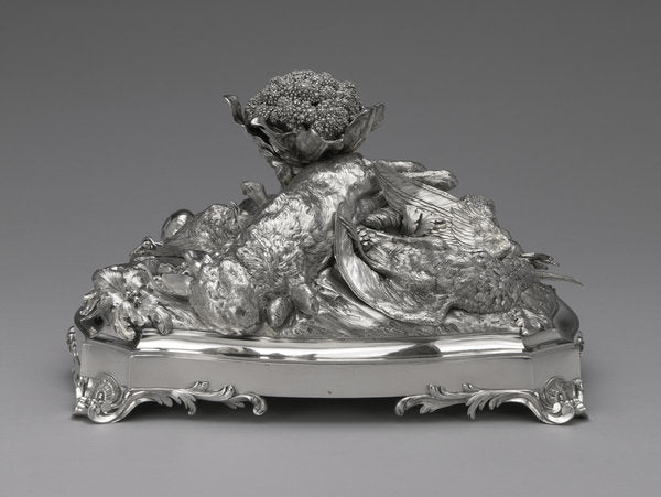 Detail of La Machine d'Argent, 1754 by Francois Thomas Germain