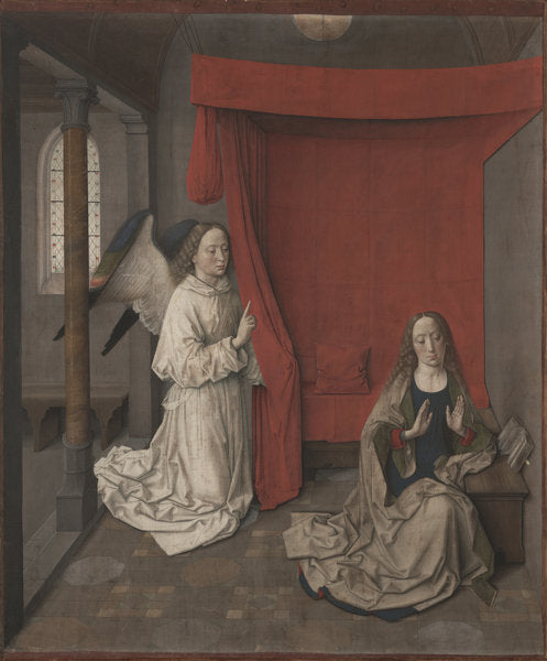 Detail of The Annunciation, c.1450-55 by Dirck Bouts