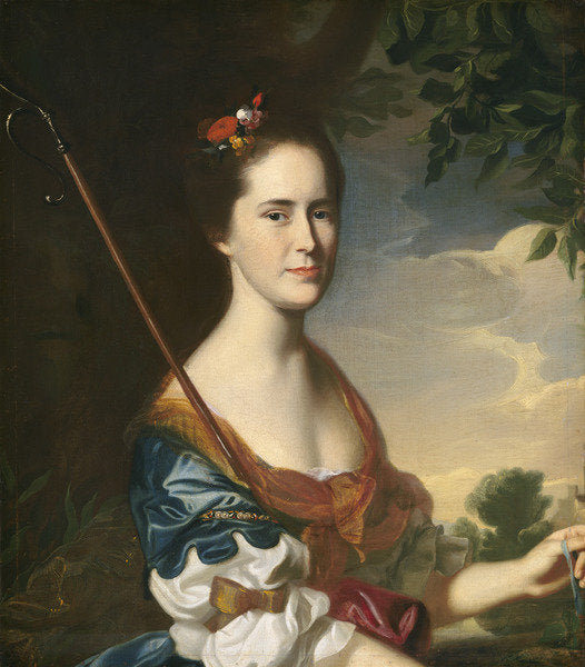 Detail of Elizabeth Gray Otis, c.1764 by John Singleton Copley
