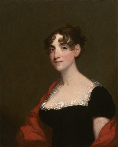 Detail of Ann Calvert Stuart Robinson, c.1804 by Gilbert Stuart
