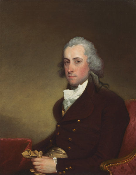 Detail of Stephen Van Rensselaer III, 1793-5 by Gilbert Stuart