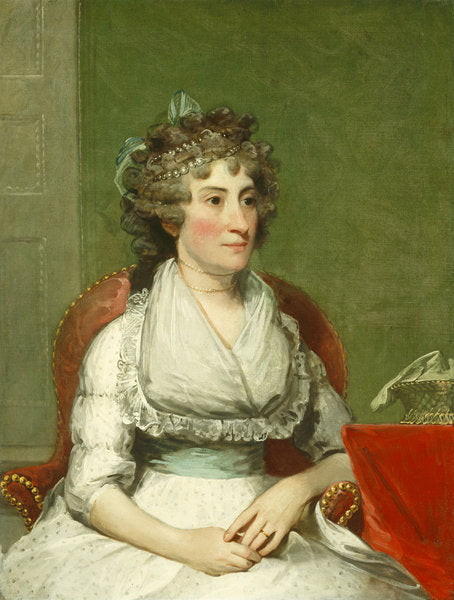 Detail of Catherine Yates Pollock, 1793-4 by Gilbert Stuart