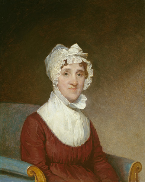 Detail of Sarah Homes Tappan, 1814 by Gilbert Stuart