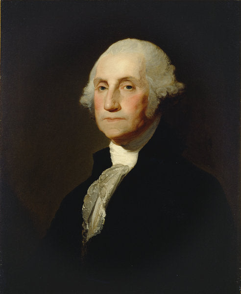 Detail of George Washington, c.1803-5 by Gilbert Stuart