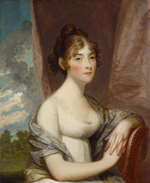 Detail of Ann Barry, 1803-5 by Gilbert Stuart