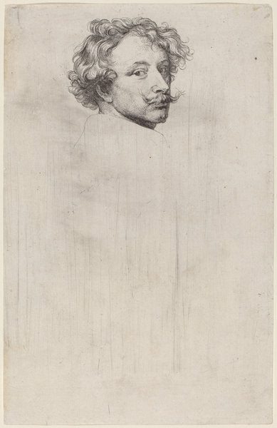 Detail of Self-Portrait, c.1626-41 by Anthony van Dyck