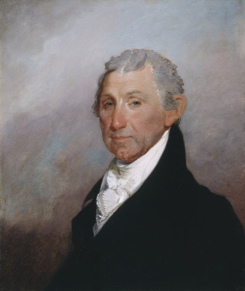 Detail of James Monroe, c.1817 by Gilbert Stuart