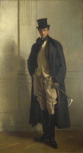 Detail of Lord Ribblesdale, 1902 by John Singer Sargent