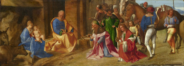 Detail of Adoration of the Magi, c.1490 by Giorgione
