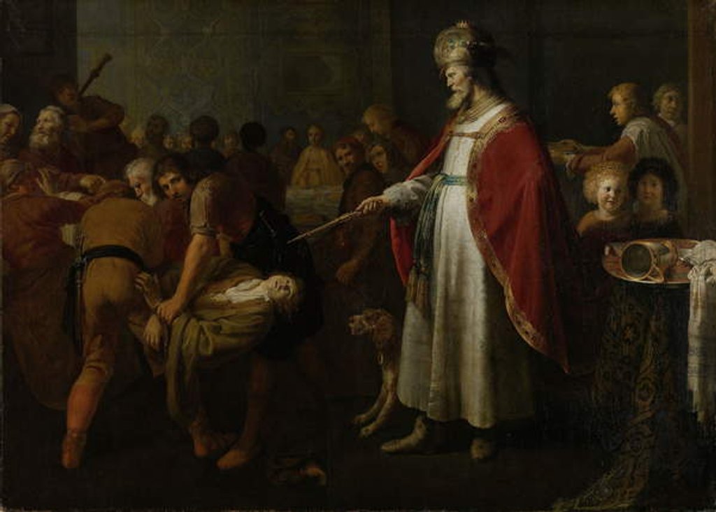 Detail of The Parable of the Unworthy Wedding Guest, 1630-51 by Jacob Adriaensz Backer