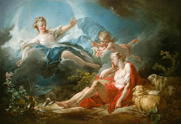 Detail of Diana and Endymion, c.1753-56 by Jean-Honore Fragonard