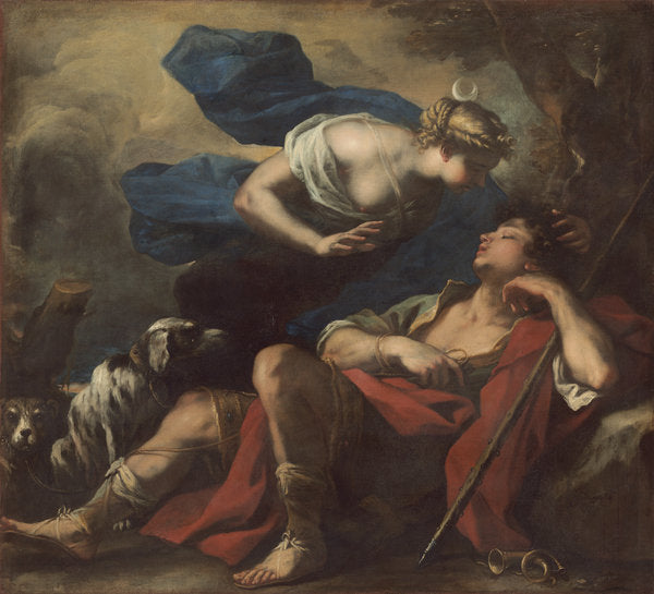 Detail of Diana and Endymion, c.1675-80 by Luca Giordano