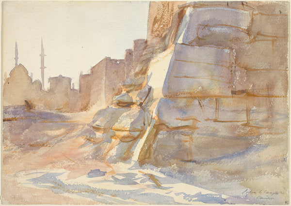 Detail of Cairo, c.1891 by John Singer Sargent