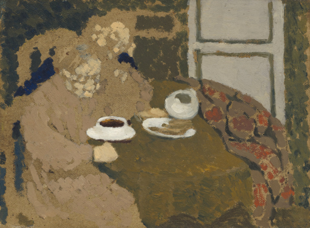 Detail of Two Women Drinking Coffee, c.1893 by Edouard Vuillard