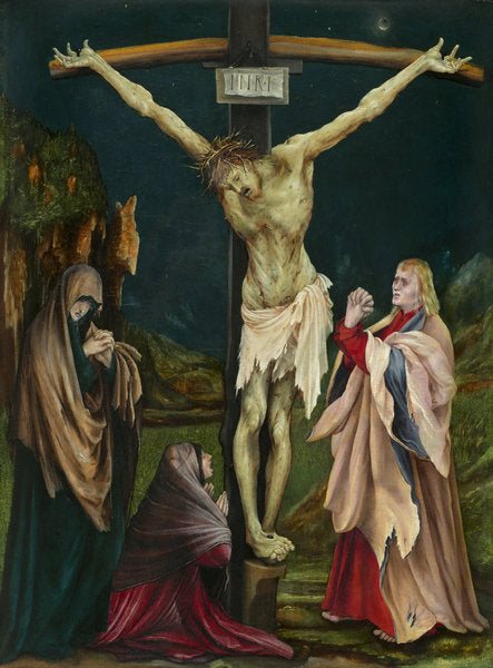 Detail of The Small Crucifixion, c.1511-20 by Matthias Grunewald