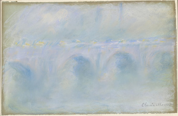 Detail of Waterloo Bridge, 1901 by Claude Monet