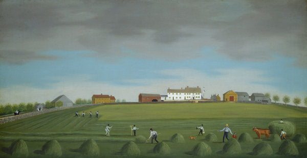 Detail of Ralph Wheelock's Farm, c.1822 by Francis Alexander