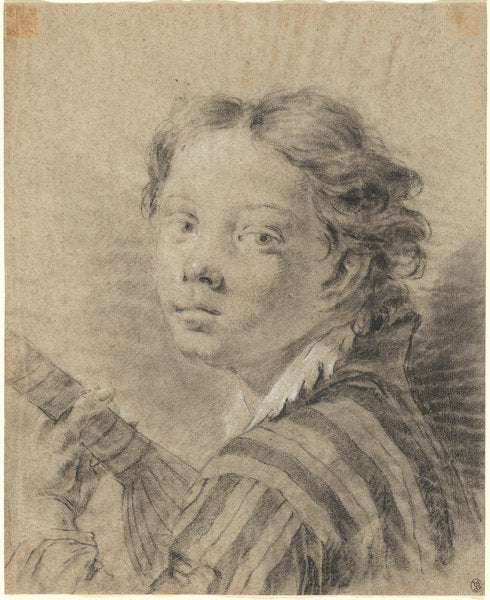 Detail of A Boy with a Lute, c.1740 by Giambattista Piazzetta