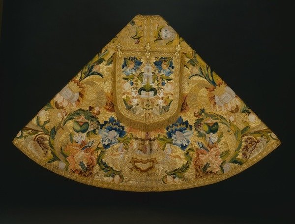 Detail of Ecclesiastical Cope, c.1730 by Mexican School