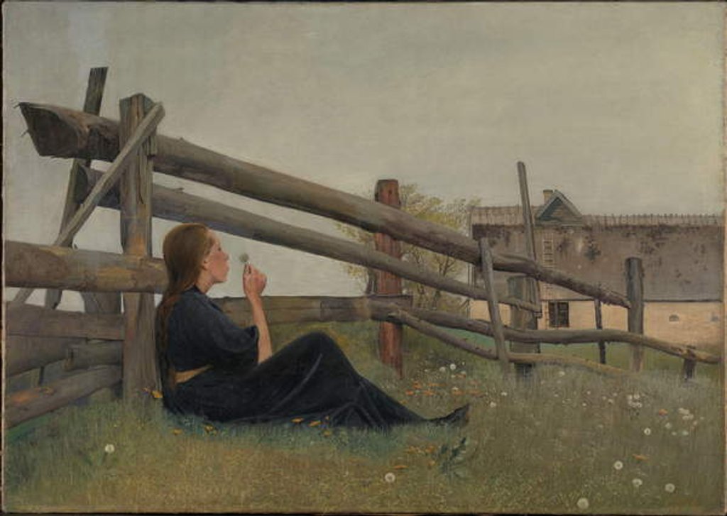 Detail of In the Month of June, 1899 by Laurits Andersen Ring