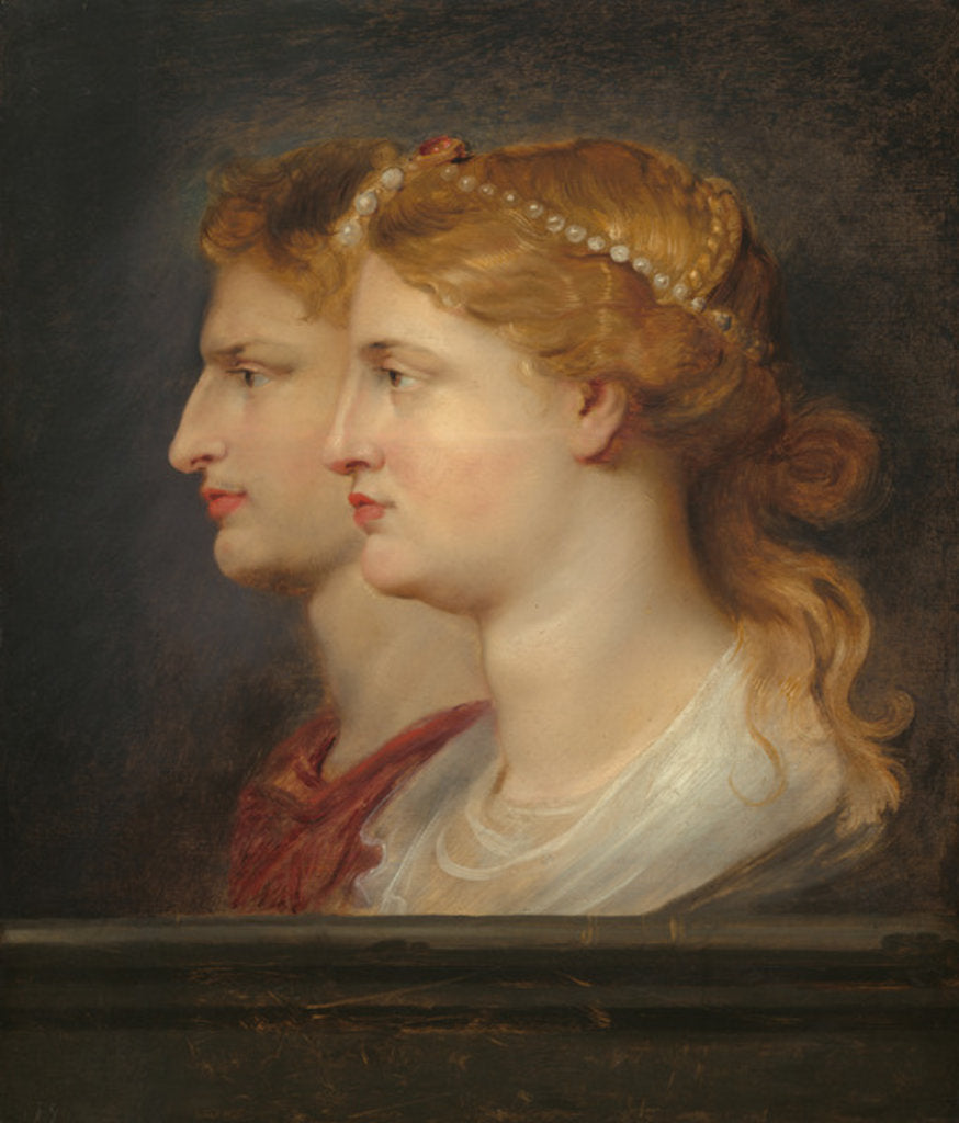 Detail of Agrippina and Germanicus, c.1614 by Peter Paul Rubens