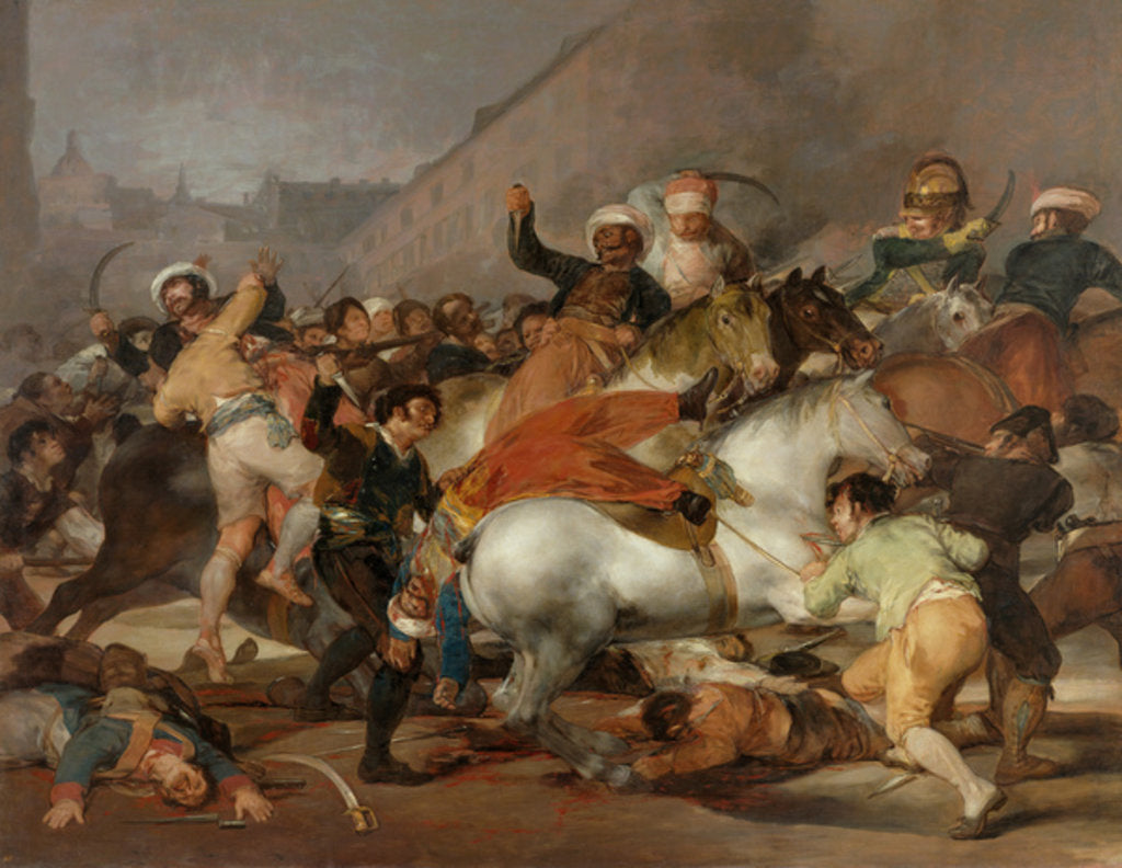 Detail of The Second of May, 1808 or The Charge of the Mamelukes, 1814 by Francisco Jose de Goya y Lucientes