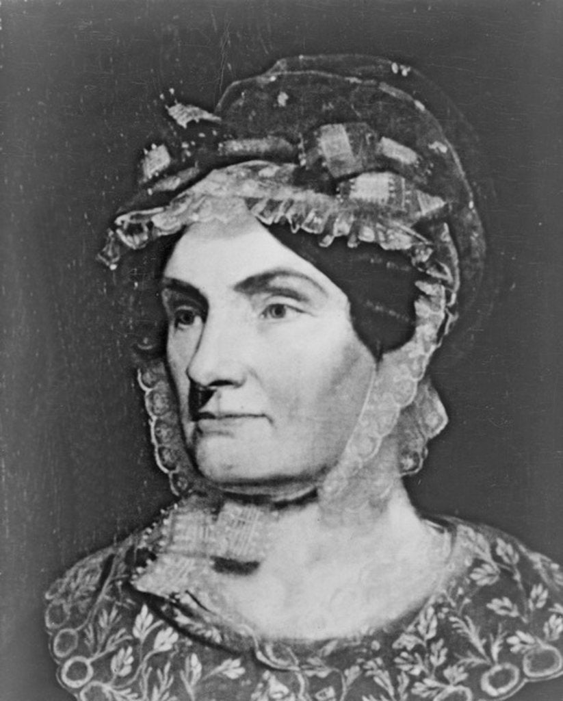 Detail of Anna Harrison by American School