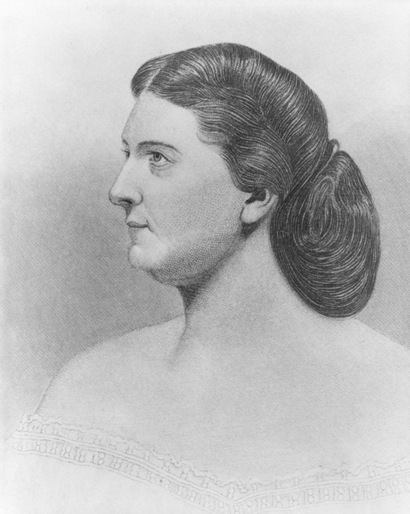 Detail of Harriet Lane, c.1860 by John Chester Buttre