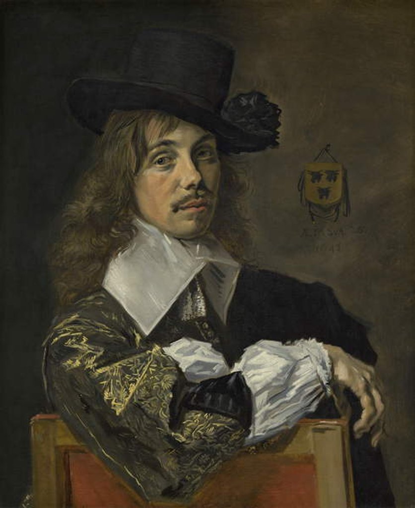 Detail of Willem Coymans, 1645 by Frans Hals