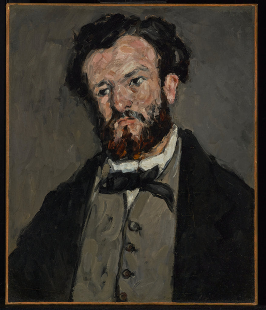 Detail of Portrait of Anthony Valabrègue, 1869-71 by Paul Cezanne