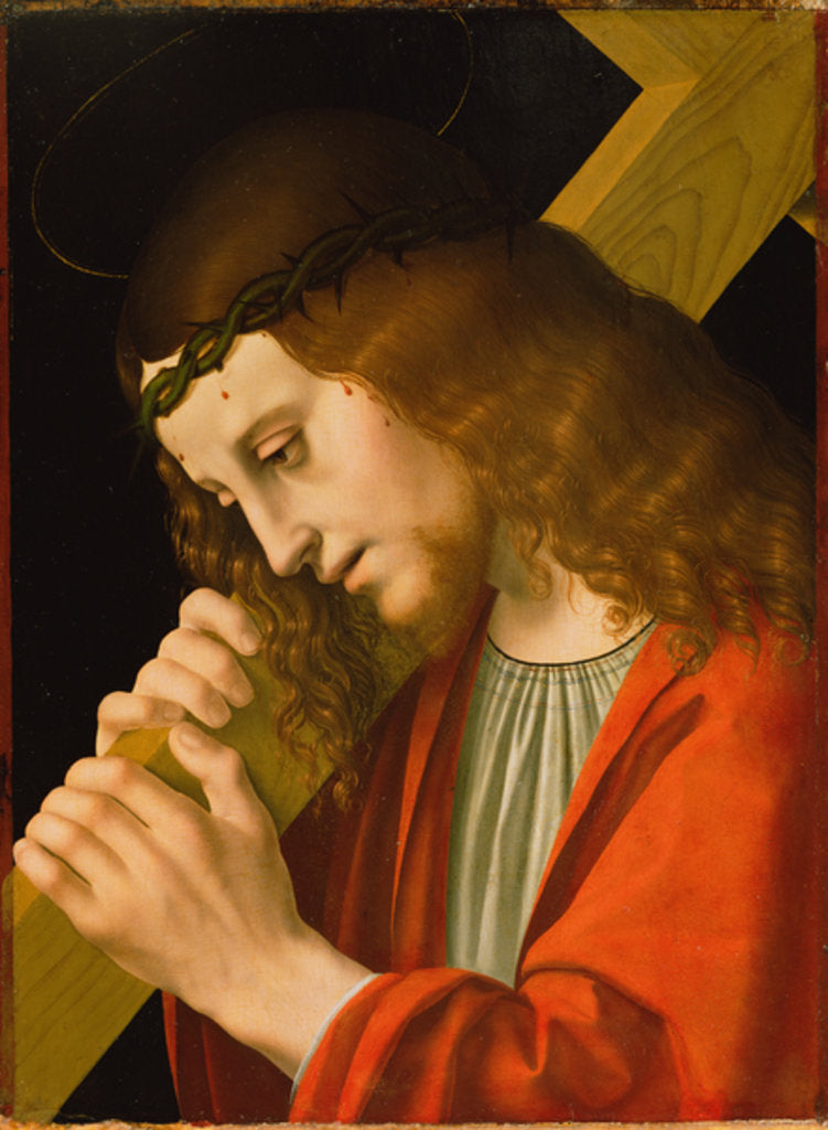 Detail of Christ Carrying the Cross, c.1495-1500 by Marco d' (attr.to) Oggiono