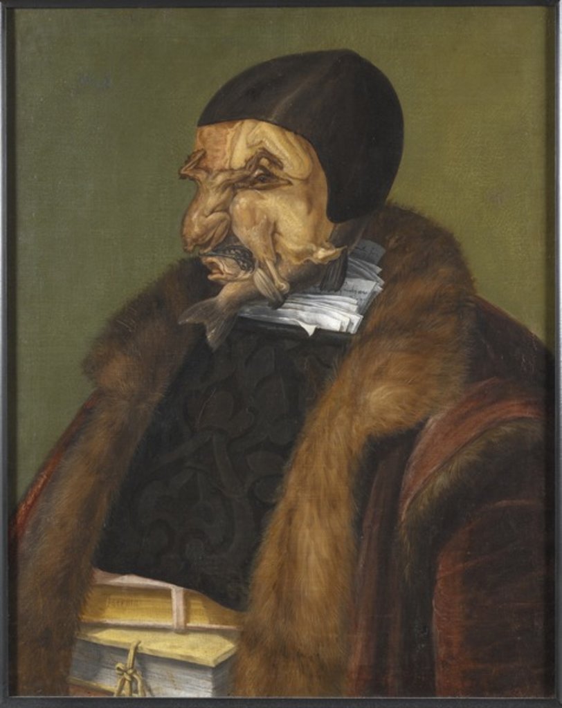 Detail of The Lawyer, 1566 by Giuseppe Arcimboldo