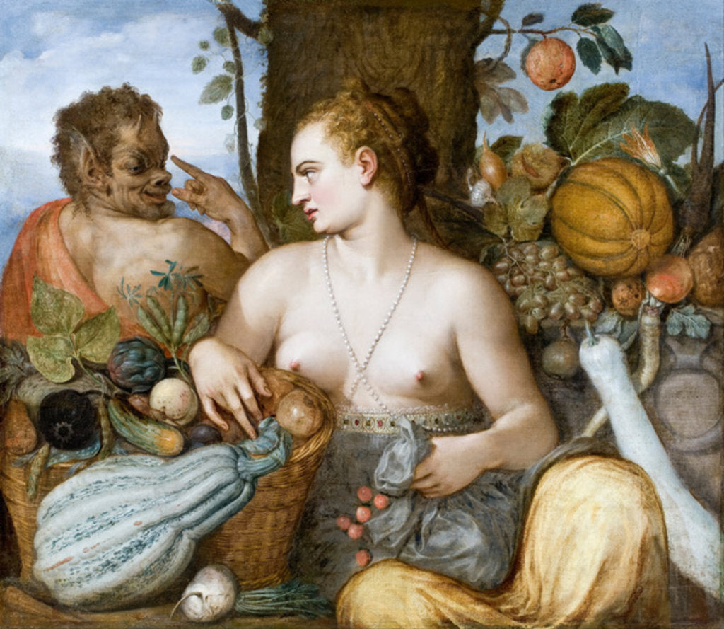 Detail of Pomona, 1564-5 by Frans de Vriendt