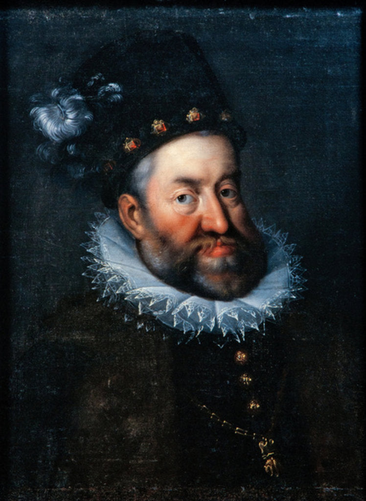Detail of Holy Roman Emperor Rudolf II, c.1600 by Unknown Artist