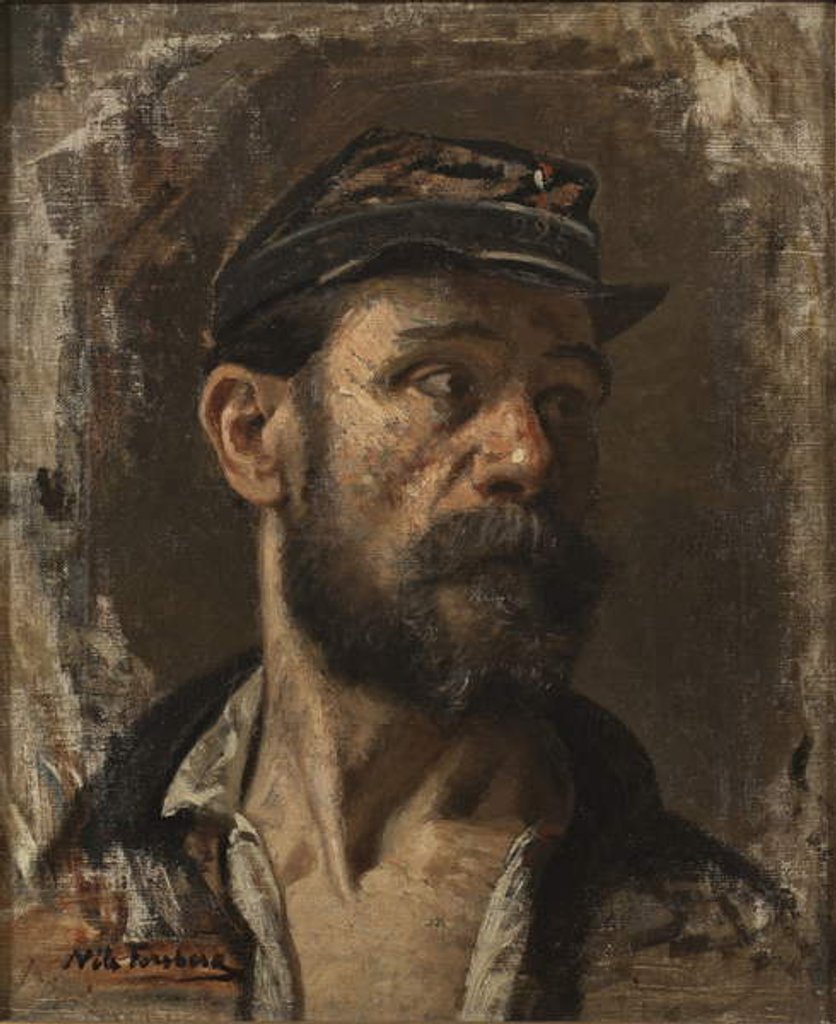 Detail of A Communard, c.1871 by Nils Forsberg the Elder