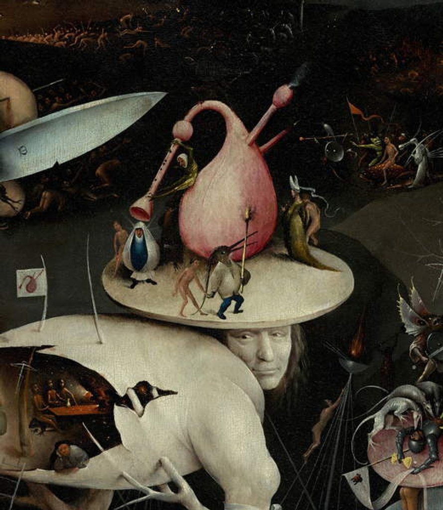 Detail of The Garden of Earthly Delights, 1490-1500 by Hieronymus Bosch