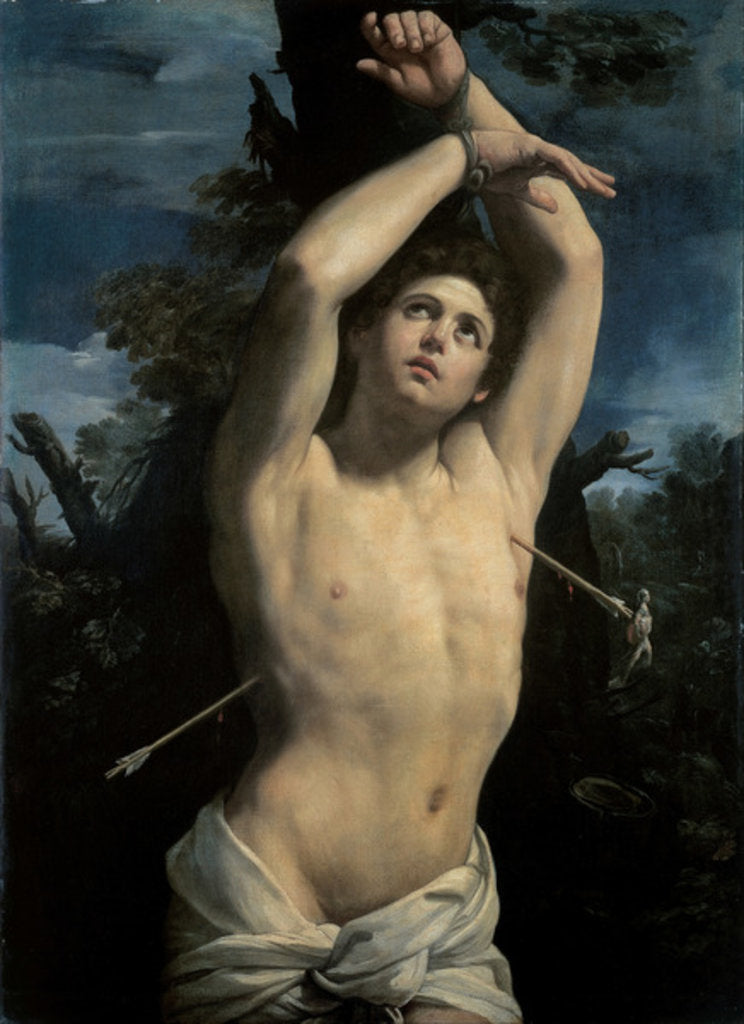 Detail of Saint Sebastian, c.1615 by Guido Reni