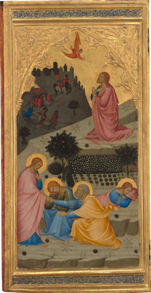 Detail of The Agony in the Garden, c.1380 by Andrea Vanni
