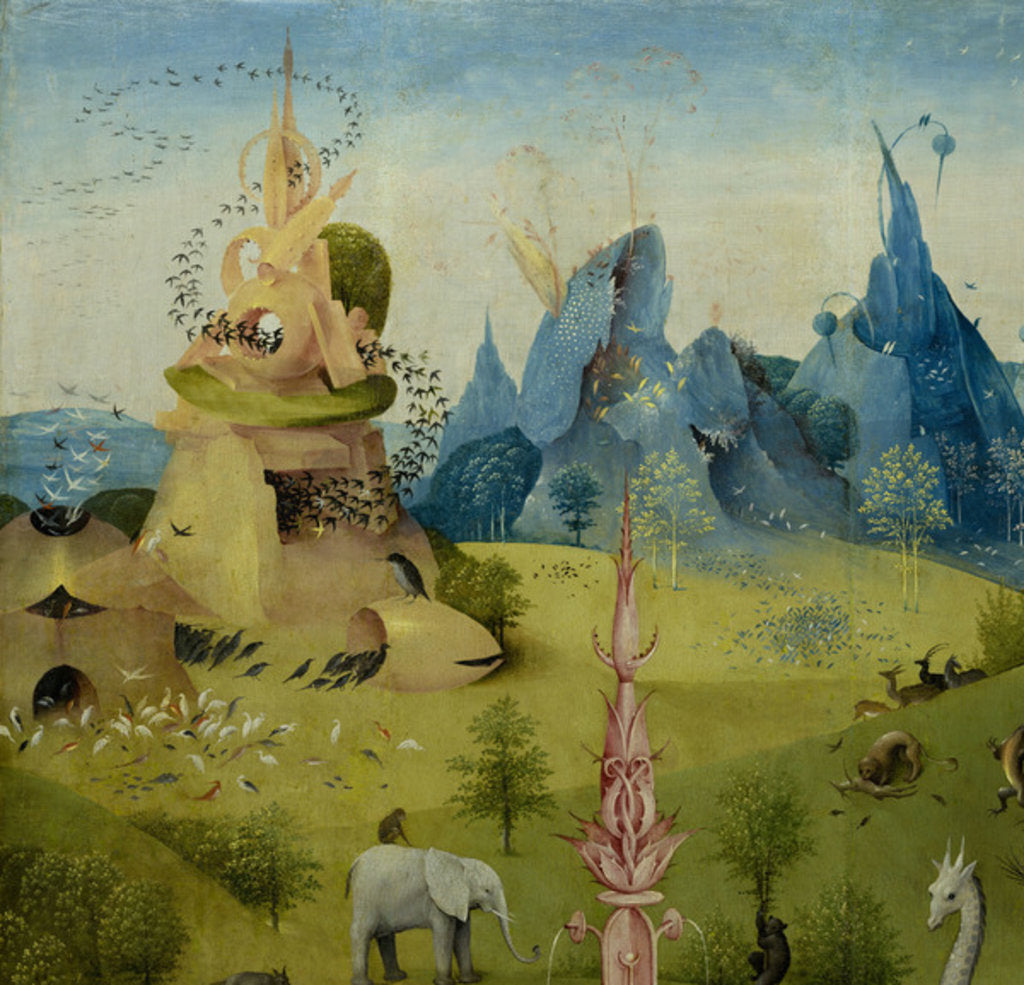Detail of The Garden of Earthly Delights, 1490-1500 by Hieronymus Bosch
