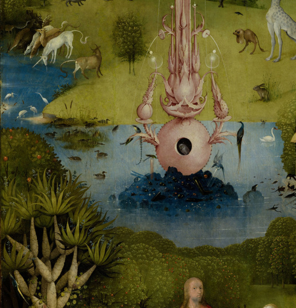 Detail of The Garden of Earthly Delights, 1490-1500 by Hieronymus Bosch